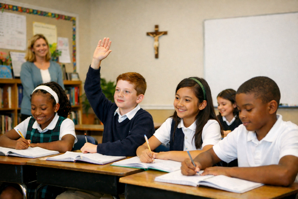 Catholic school students 1024x683