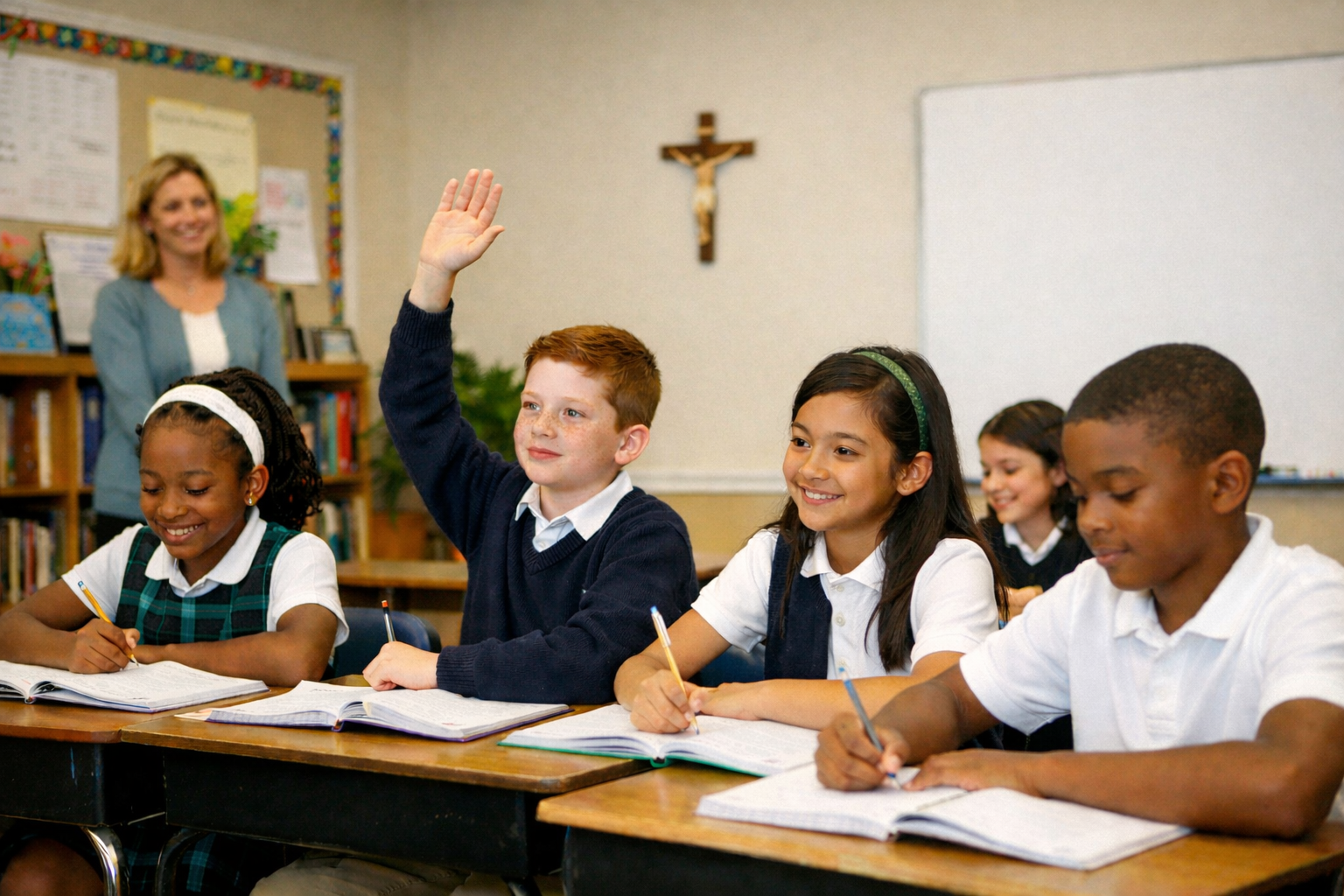 Catholic school students