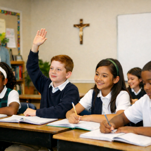 Catholic school students